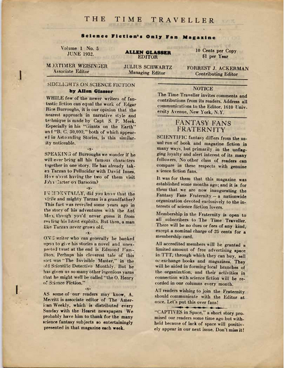 The Time Traveller Vol. 1 No. 5
Source : amazingstories.com