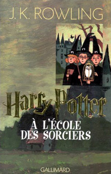 Couverture de J. K. Rowling, Harry Potter à l'école des sorciers
