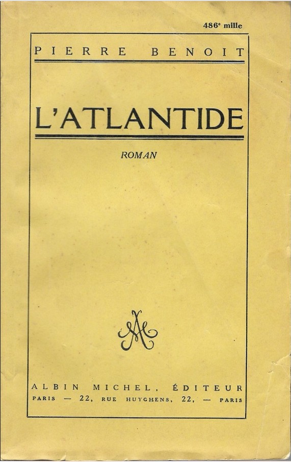 Couverture de Pierre Benoit, L'Atlantide