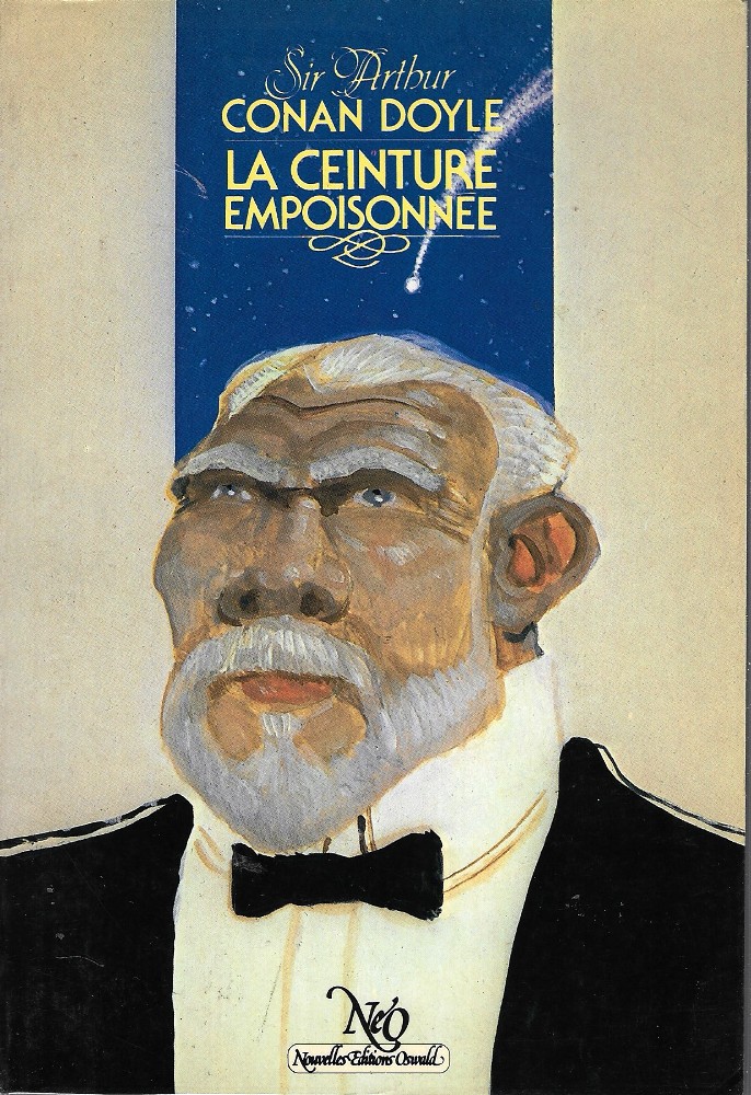 Couverture de La Ceinture empoisonnée d'Arthur Conan Doyle