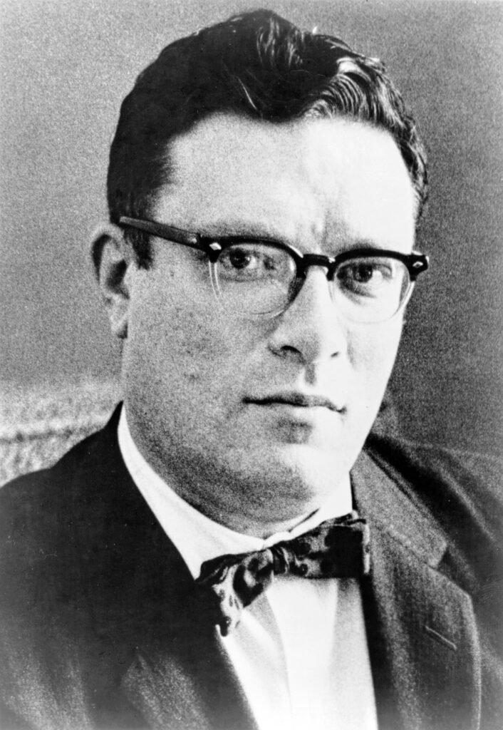 Photo d'Isaac Asimov, vers 1959