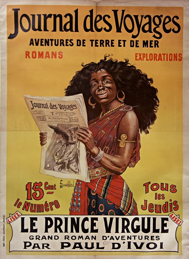 Couverture d'un numéro du Journal des Voyages