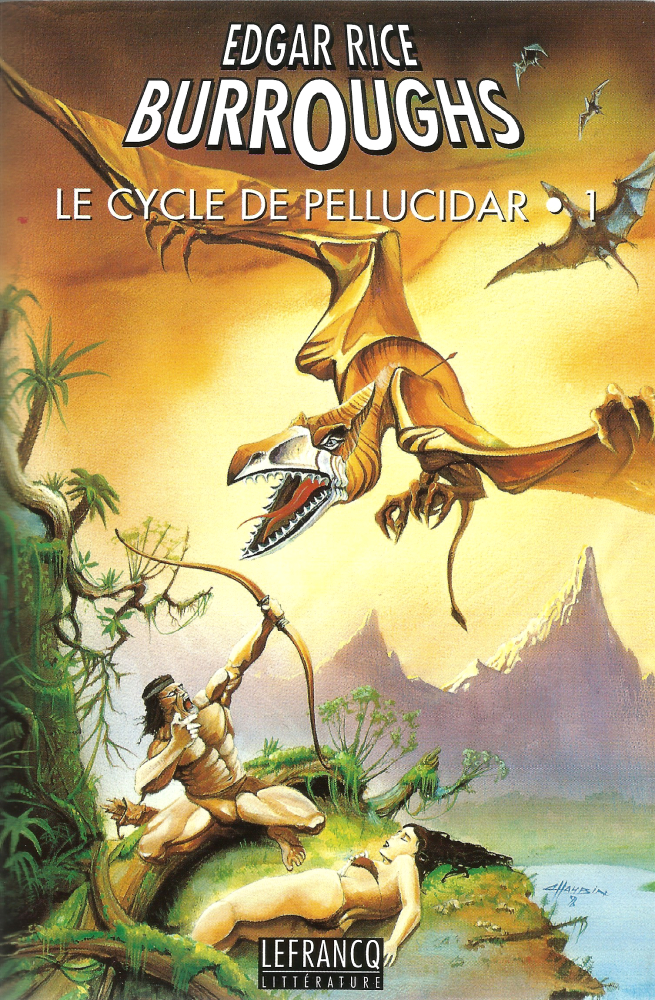 Couverture du Cycle de Pellucidar d'Edgar Rice Burroughs