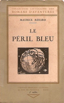 Couverture du Péril bleu de Maurice Renard