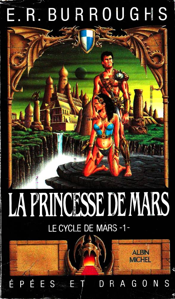 Couverture de La Princesse de Mars d'Edgar Rice Burroughs