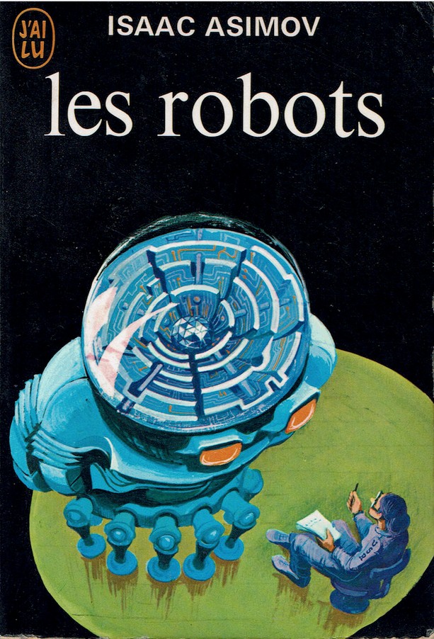 Couverture des Robots d'Isaac Asimov
