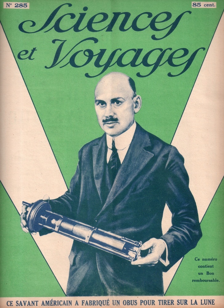 Couverture d'un numéro de Sciences et Voyages