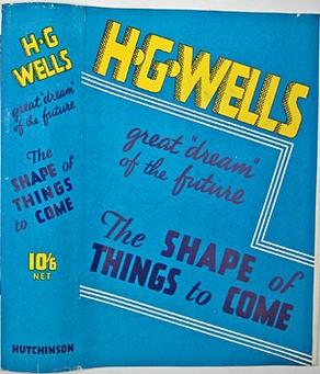 Couverture de The Shape of Things to Come de Herbert George Wells