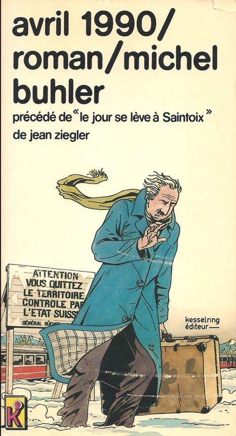 Couverture d'Avril 1990, de Michel Buhler.