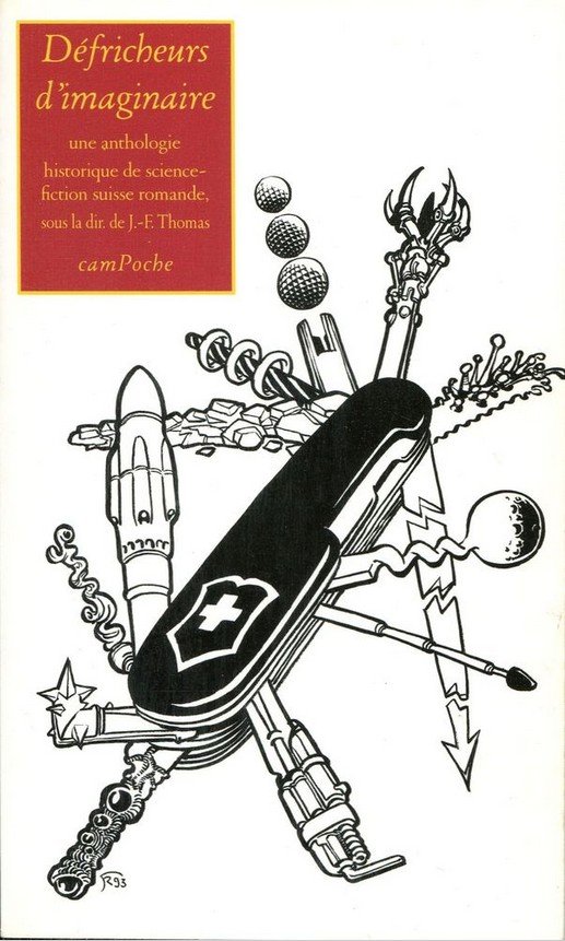 Couverture de l'anthologie Défricheurs d'imaginaire, de Jean-François Thomas