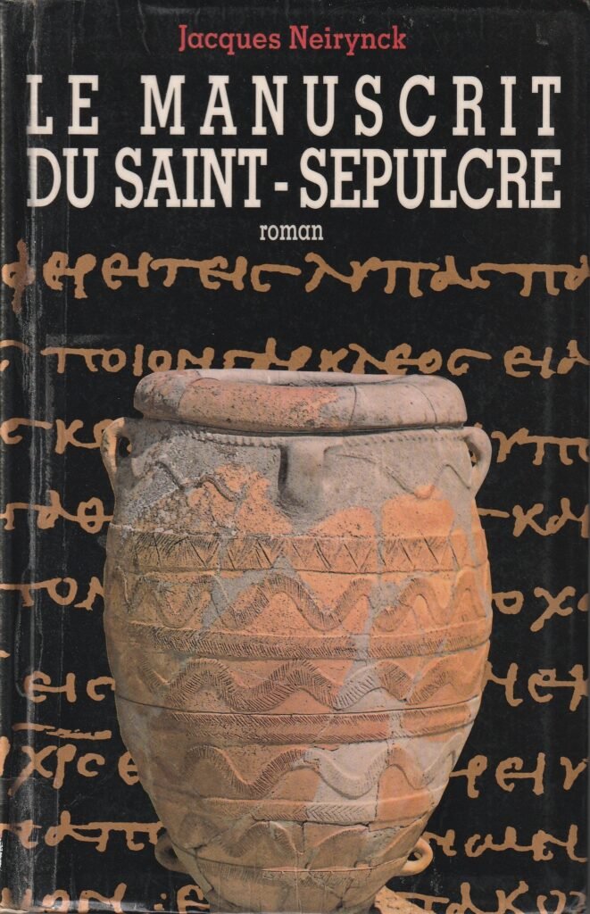 Couverture du Manuscrit du Saint-Sépulcre, de Jacques Neirynck.
