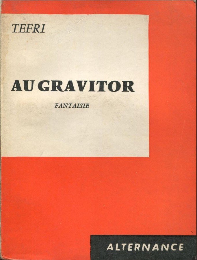 Couverture d'Au gravitor, de Tefri