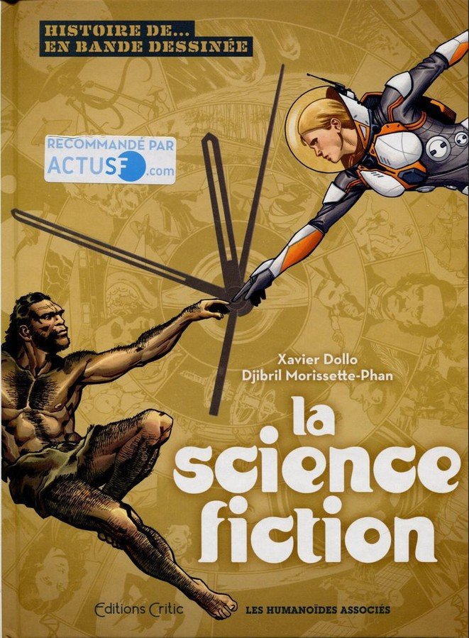 Couverture de la BD La Science-fiction de Xavier Dollo et Djibril Morissette-Phan