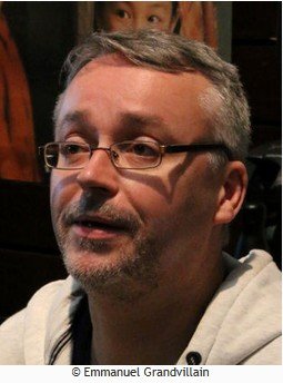 Photo de Xavier Dollo par Emmanuel Grandvilain.